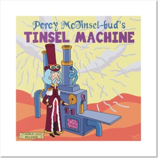Percy McTinsel-bud’s Tinsel Machine Posters and Art